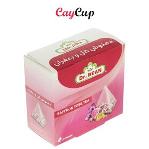دمنوش گل و زعفران دکتر بین بسته 14 عددی