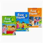 کتاب American English First Friends اثر Susan Iannuzzi انتشارات Oxford 3 جلدی