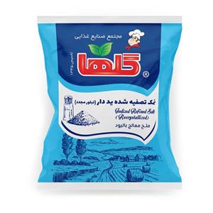 نمک تصفیه شده ید دار تبلور مجدد گلها - 700 گرم