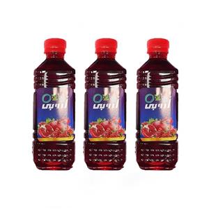 آبمیوه انار اُ دو بی - 500 میلی لیتر بسته 3 عددی