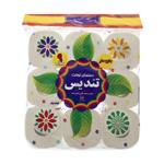 دستمال توالت تندیس مدل Flower بسته 9 عددی