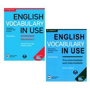 کتاب English Vocabulary In Use اثر جمعی از نویسندگان انتشارات الوندپویان 2 جلدی