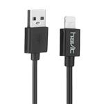 کابل تبدیل USB به لایتنینگ هویت مدل H647 طول 1متر