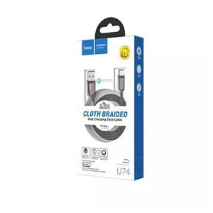 کابل تبدیل USB به USB-C هوکو مدل U74 طول 1.2 متر