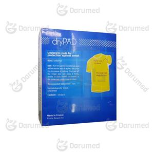 پد ضد تعریق سفید 20عددی Drypad