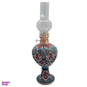 چراغ گردسوز میناکاری سفالی مدل نوروز کد A22