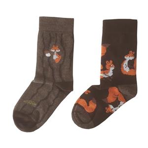 جوراب دخترانه ال سون طرح سنجاب کد PH408