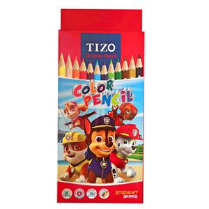 مداد رنگی 12 رنگ تیزو مدل STUDENT