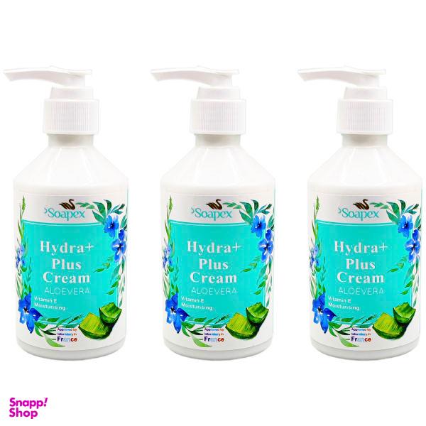 کرم آبرسان و مرطوب کننده سوپکس مدل Hydra Plus حجم 250 میلی لیتر مجموعه 3 عددی