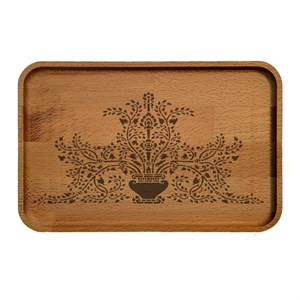 سینی چوبی مدل design 9883