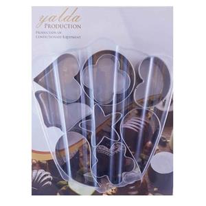 کاتر شیرینی پزی مدل yalda مجموعه 9 عددی
