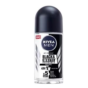 رول ضد تعریق مردانه نیوآ مدل Invisble Black and White حجم 50 میلی لیتر