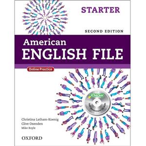 کتاب American English File Starter Second Edition اثر جمعی از نویسندگان انتشارات سپاهان