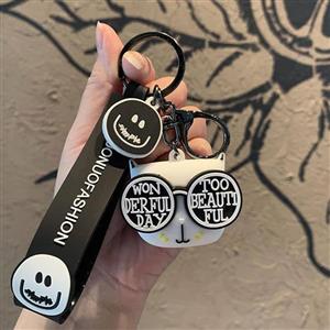 جاسوئیچی سیلیکونی اصلي چراغدار طرح گربه وارداتی