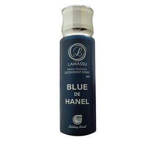 اسپری خوشبو کننده بدن مردانه لاماسو مدل BLUE DE HANEL حجم 200 میلی لیتر