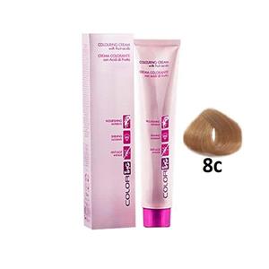 رنگ مو آی ان جی سری عسلی شماره 8C حجم 100 میلی لیتر رنگ عسلی روشن