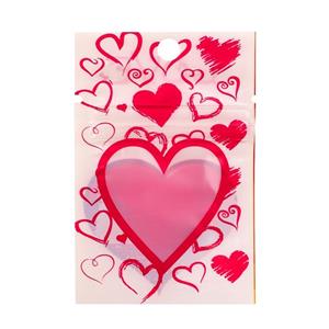 کیسه زیپ دار مدل قلب بسته ۱۰ عددی