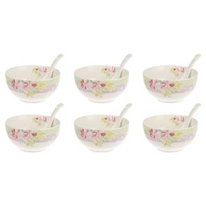 کاسه سوپ خوری آنجلا مدل ZP-337 - بسته 6 عددی Angela ZP-337 Soup Bowl - Pack Of 6