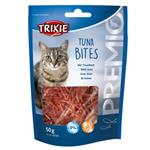 تشویقی گربه تریکسی مدل tuna bites وزن 50 گرم