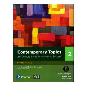 کتاب Contemporary Topics 2 اثر جمعی از نویسندگان انتشارات الوندپویان