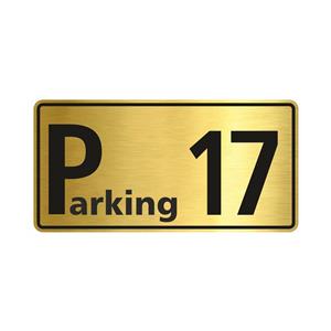 تابلو راهنما طرح پارکینگ شماره هفده مدل NG617