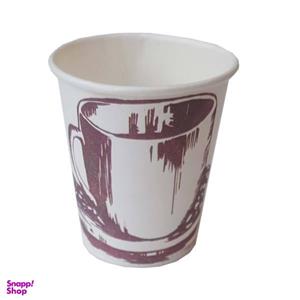 لیوان یکبار مصرف مدل شات قهوه 90cc دو بسته 50 عددی