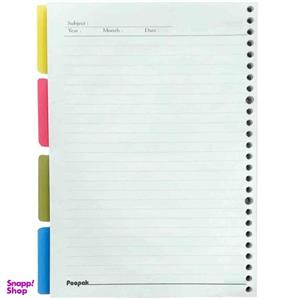 کاغذ کلاسور پوپک کد 26 بسته 100 عددی