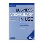 کتاب Business Vocabulary In Use Intermediate 3rd اثر Bill Mascull انتشارات دانشگاه کمبریج