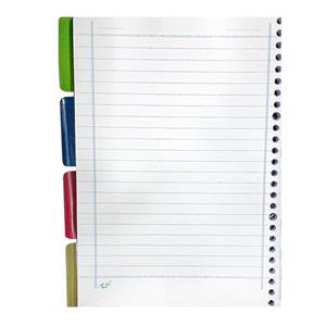 کاغذ کلاسوری آذین مهر مدل 26 حلقه بسته 100 عددی