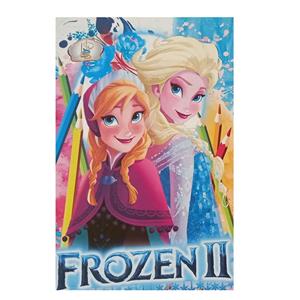 دفتر نقاشی 20 برگ شاهکار مدل فروزن کد BIG-1