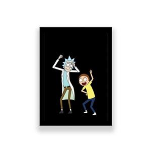 تابلو طرح انیمیشن Rick and Morty