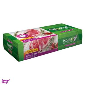 کیسه فریزر کوالا مدل آسان مصرف بسته 200 عددی