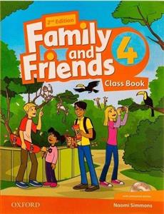 کتاب Family And Friends 4 2nd Edition British اثر Naomi Simmons انتشارات الوندپویان