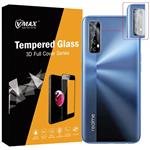 VMAX VC3 Camera Lens Protector For Realme 7asia Pack Of 3