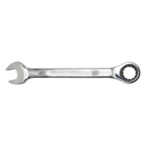 آچار یکسرتخت و یکسر رینگی جغجغه ای کد CR-V0012 سایز 12 میلیمتر