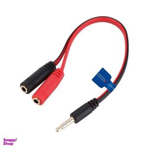 کابل 1 به 2 AUX مکا مدل MC40 طول 0.2 متر