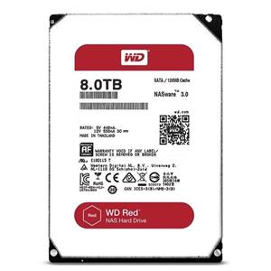 هارد دیسک وسترن دیجیتال قرمز   ظرفیت 8 ترابایت WD Red WD80EFAX