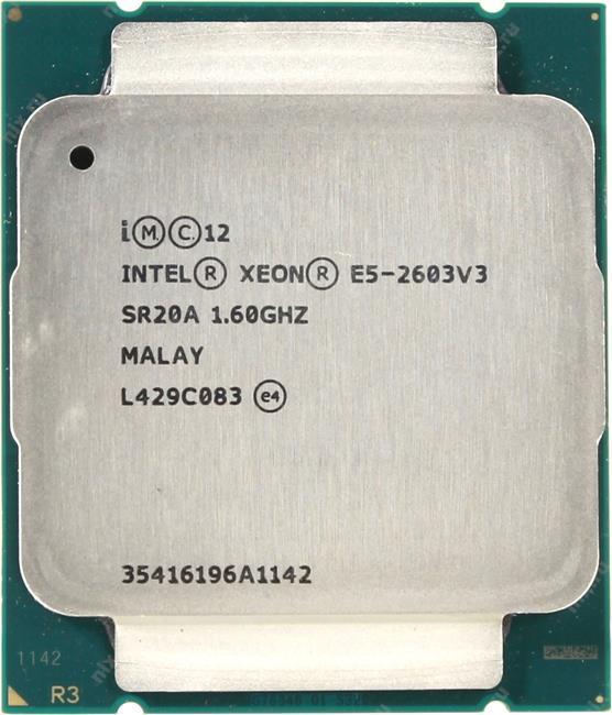 CPU: Intel Xeon E5-2603 V4