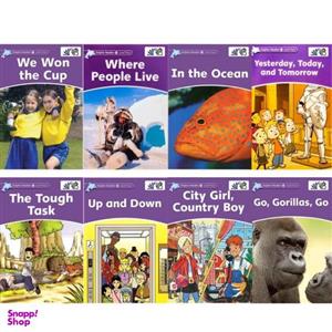 کتاب Dolphin Readers 4 اثر جمعی از نویسندگان انتشارات رهنما 8 جلدی