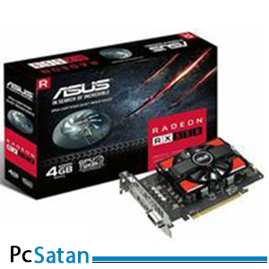 کارت گرافیک ایسوس آر ایکس 550 4 گیگابایت VGA: Asus RX 550 Gaming 4GB