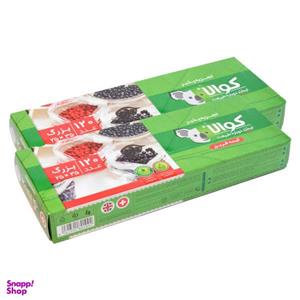 کیسه فریزر کوالا مدل آسان مصرف مجموعه 2 عددی