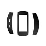 بسته 2 عددی برچسب ماهوت مدل Black-color-shades Special مناسب برای ساعت هوشمند Samsung Gear Fit Pro 