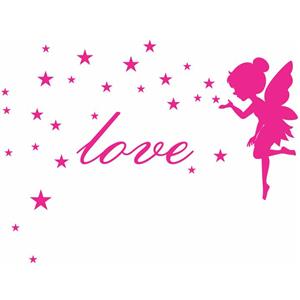 استیکر دیواری کودک مدل angel