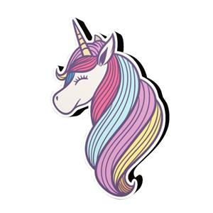 استیکر تزیینی چوبی بانیبو مدل Unicorn10 