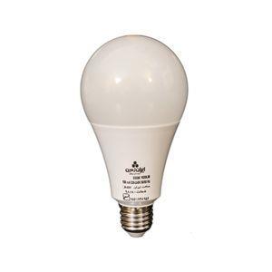 لامپ ال ای دی 15 وات ایران زمین مدل حبابی ایی افتابی پایه E27