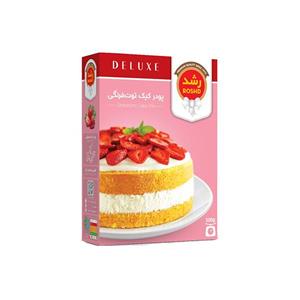 پودر کیک توت فرنگی رشد مقدار 500 گرم Roshd Strawberry Cake Mix Powder 500gr 