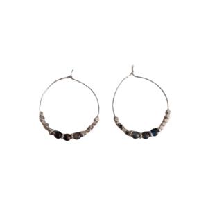 گوشواره زنانه اکسسورایز مدل حلقه ای 064