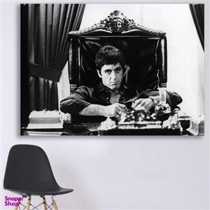 تابلو شاسی گالری استاربوی طرح فیلم Scarface مدل Al Pacino 1