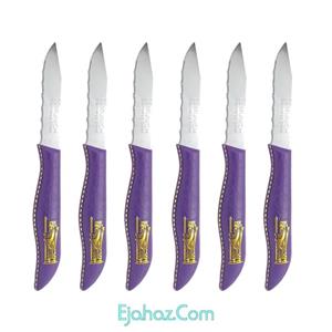 کارد میوه خوری مونیخ مدل هخامنش بسته 6 عددی