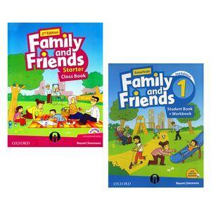 کتاب Family And Friends Second Edition اثر Naomi Simmons انتشارات الوندپویان دو جلدی